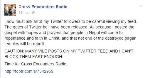 Tony Miano nepal earthquake