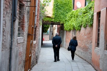 strolling through venice