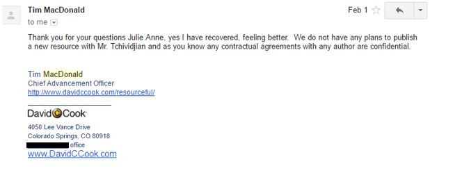 Tim MacDonald, David C Cook, Tullian Tchividjian sex abuse scandal